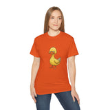 Grumpy Duck T-Shirt | Funny Tired Duck Shirt | Cute Sarcastic Animal Tee Gift for Duck Lovers, Coffee Fans & Lazy Mood Humor Outfit