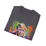 Trump 2024 - Mixed Colors | President Trump, Donald Trump, MAGA, POTUS, Drain The Swamp  | Unisex Softstyle T-Shirt