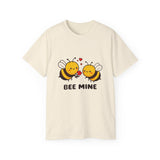 Bee Mine Valentine's Day Be Mine |  Ultra 100% US Cotton Tee | BFF T-shirt, Lovers Mens/Womens Tshirt Gift For Valentines