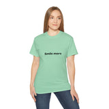 Smile More  | Motivational, Don't Worry Be Happy T-Shirt, Inspire Clothing Shirt, USA