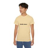 Smile More  | Motivational, Don't Worry Be Happy T-Shirt, Inspire Clothing Shirt, USA