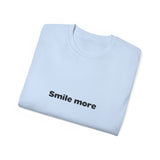 Smile More  | Motivational, Don't Worry Be Happy T-Shirt, Inspire Clothing Shirt, USA