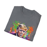 Trump 2024 - Mixed Colors | President Trump, Donald Trump, MAGA, POTUS, Drain The Swamp  | Unisex Softstyle T-Shirt