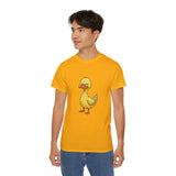 Grumpy Duck T-Shirt | Funny Tired Duck Shirt | Cute Sarcastic Animal Tee Gift for Duck Lovers, Coffee Fans & Lazy Mood Humor Outfit