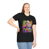 Trump 2024 - Mixed Colors | President Trump, Donald Trump, MAGA, POTUS, Drain The Swamp  | Unisex Softstyle T-Shirt