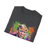 Trump 2024 - Mixed Colors | President Trump, Donald Trump, MAGA, POTUS, Drain The Swamp  | Unisex Softstyle T-Shirt