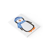 Winter Penguin Note Pads, Cute Stationery for Holiday Lists, Gift for Teachers, Children's Notes, Winter Decor