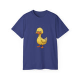 Grumpy Duck T-Shirt | Funny Tired Duck Shirt | Cute Sarcastic Animal Tee Gift for Duck Lovers, Coffee Fans & Lazy Mood Humor Outfit