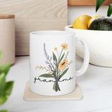 Grandma White Ceramic Mug 11oz and 15oz