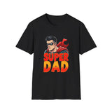 Super Dad T-Shirt, Superhero Dad Shirt, Father’s Day Gift for Dad, Comic Style Graphic Tee for Him, Cool Dad Apparel