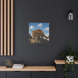 Mountain Lion Canvas Art - Nature Wall Decor, Wild Animal Print, Home Decor, Gift for Nature Lovers, Wildlife Photography