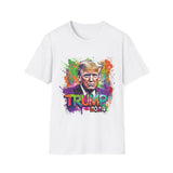 Trump 2024 - Mixed Colors | President Trump, Donald Trump, MAGA, POTUS, Drain The Swamp  | Unisex Softstyle T-Shirt