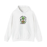 Alien 'I Came, I Saw, I Forgot' Hoodie – Funny Stoner Extraterrestrial Pullover