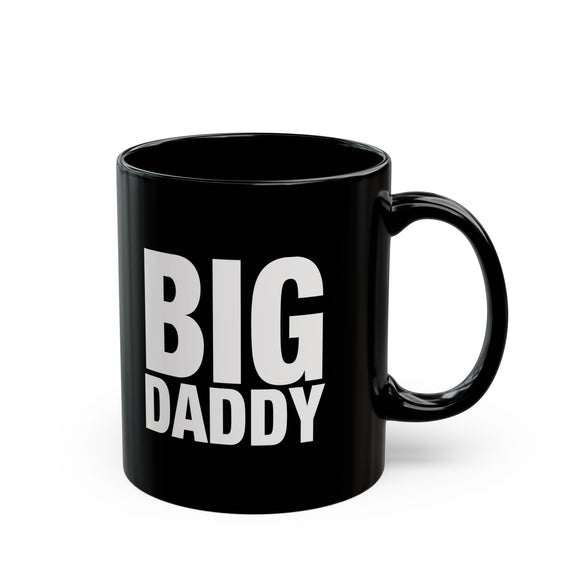 Big Daddy | Humous, BFF, Family Love | Black Ceramic Mug 11/15oz