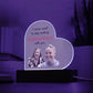 PERSONALIZE: Never Stop Making Memories | Soul Sisters | Engagement | Anniversary | Birthday | Acrylic Heart