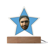 Customize "The Office" Acrylic Star Plaque, The Office TV Show Gifts, Office Star Acrylic Star Plaque, The Office Face Acrylic Star Plaque, The Office Acrylic Star Plaque, The Office Star Face, Christmas Gift