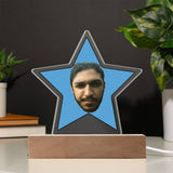 Customize "The Office" Acrylic Star Plaque, The Office TV Show Gifts, Office Star Acrylic Star Plaque, The Office Face Acrylic Star Plaque, The Office Acrylic Star Plaque, The Office Star Face, Christmas Gift