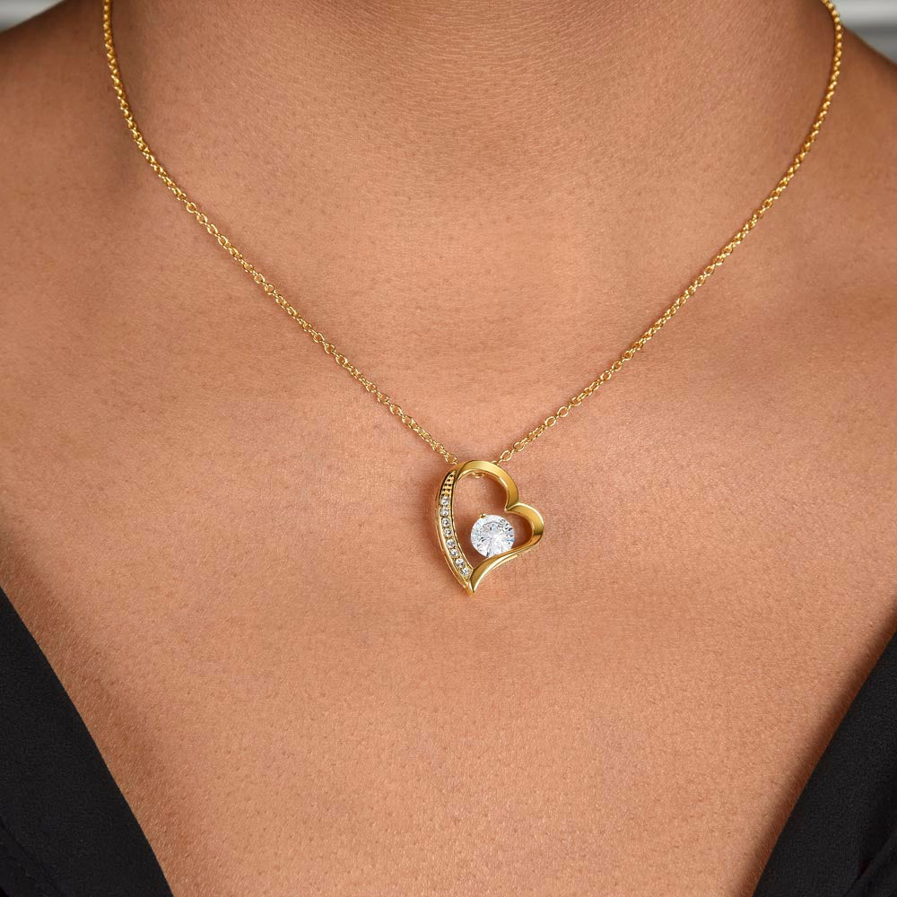 To My Soulmate  | Forever Love Necklace | Girlfriend, Soulmate, Wife, BFF, Anniversary, Valentine's Day, Birthday, Christmas Necklace Gift