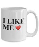 I Like Me | 11/15 oz White Ceramic Deadpool & Wolverine Gift Mug