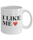 I Like Me | 11/15 oz White Ceramic Deadpool & Wolverine Gift Mug