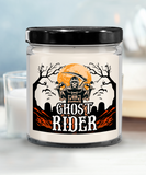 Ghost Rider | Halloween, Ghosts, Haunted House, Motorcycle | 9oz & 16 oz Scented Soy Candle