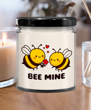 Bee Mine | Valentines Be Mine | 9/16 ounce Scented Soy Gift Candle