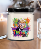 Trump 2024 | President Trump, MAGA, Donald Trump, POTUS | 9/16 oz Scented Soy Candle