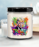 Trump 2024 | President Trump, MAGA, Donald Trump, POTUS | 9/16 oz Scented Soy Candle