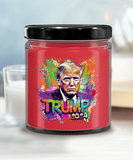 Trump 2024 | President Trump, MAGA, Donald Trump, POTUS | 9/16 oz Scented Soy Candle