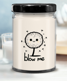 Blow Me | BFF, Girlfriend, Boyfriend, Wife, Husband Gift | 9/16 oz Scented Soy Candle