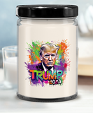 Trump 2024 | President Trump, MAGA, Donald Trump, POTUS | 9/16 oz Scented Soy Candle