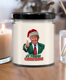 A Trump Christmas 🎄🎁 | MAGA, Fake News, American First, The Swamp | 9/16 oz Scented Soy Candle