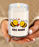 Bee Mine | Valentines Be Mine | 9/16 ounce Scented Soy Gift Candle