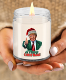 A Trump Christmas 🎄🎁 | MAGA, Fake News, American First, The Swamp | 9/16 oz Scented Soy Candle