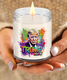 Trump 2024 | President Trump, MAGA, Donald Trump, POTUS | 9/16 oz Scented Soy Candle