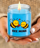 Bee Mine | Valentines Be Mine | 9/16 ounce Scented Soy Gift Candle