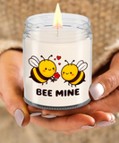 Bee Mine | Valentines Be Mine | 9/16 ounce Scented Soy Gift Candle