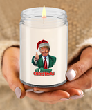 A Trump Christmas 🎄🎁 | MAGA, Fake News, American First, The Swamp | 9/16 oz Scented Soy Candle