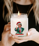 A Trump Christmas 🎄🎁 | MAGA, Fake News, American First, The Swamp | 9/16 oz Scented Soy Candle