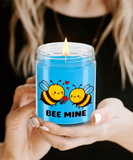 Bee Mine | Valentines Be Mine | 9/16 ounce Scented Soy Gift Candle