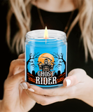 Ghost Rider | Halloween, Ghosts, Haunted House, Motorcycle | 9oz & 16 oz Scented Soy Candle