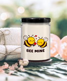 Bee Mine | Valentines Be Mine | 9/16 ounce Scented Soy Gift Candle