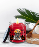 Ghost Rider | Halloween, Ghosts, Haunted House, Motorcycle | 9oz & 16 oz Scented Soy Candle