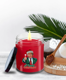 A Trump Christmas 🎄🎁 | MAGA, Fake News, American First, The Swamp | 9/16 oz Scented Soy Candle