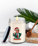 A Trump Christmas 🎄🎁 | MAGA, Fake News, American First, The Swamp | 9/16 oz Scented Soy Candle