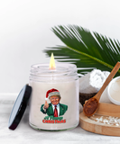 A Trump Christmas 🎄🎁 | MAGA, Fake News, American First, The Swamp | 9/16 oz Scented Soy Candle