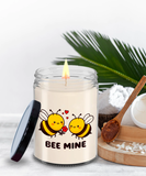 Bee Mine | Valentines Be Mine | 9/16 ounce Scented Soy Gift Candle