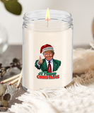 A Trump Christmas 🎄🎁 | MAGA, Fake News, American First, The Swamp | 9/16 oz Scented Soy Candle