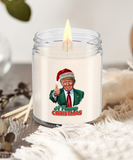 A Trump Christmas 🎄🎁 | MAGA, Fake News, American First, The Swamp | 9/16 oz Scented Soy Candle