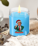 A Trump Christmas 🎄🎁 | MAGA, Fake News, American First, The Swamp | 9/16 oz Scented Soy Candle